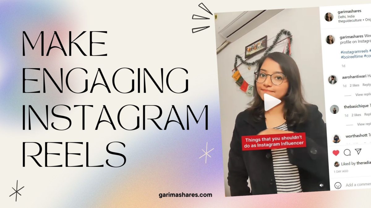 make engaging instagram reels