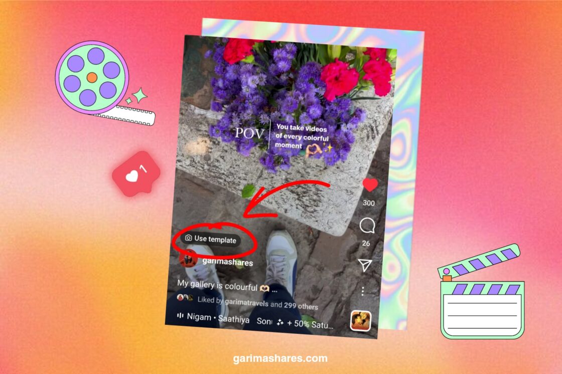 reel templates feature on instagram