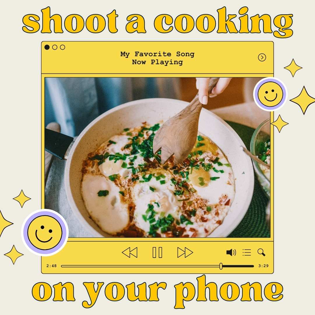 How To Shoot A Cooking Video With A Phone & Edit It