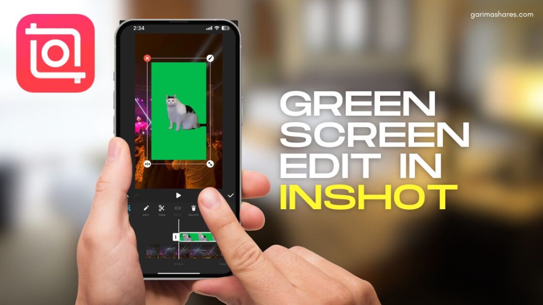 How To Edit Green Screen In Inshot: EASY 1-Minute Tutorial