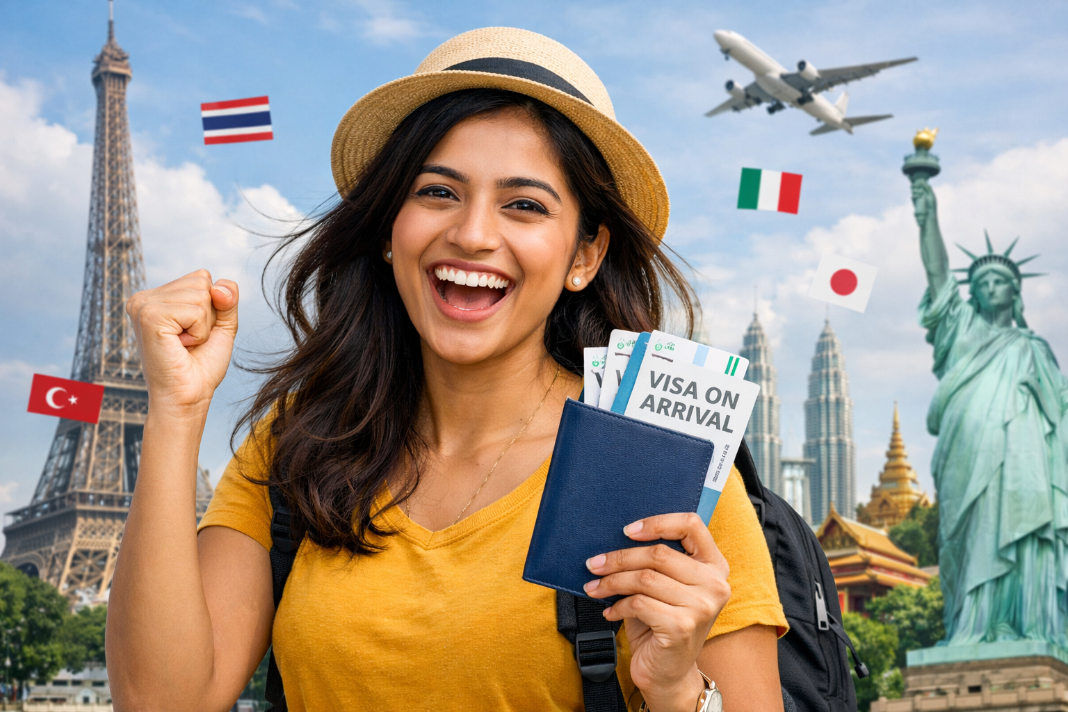 30 Incredible Countries That Give Visa on Arrival to Indians (2026 Updated List)