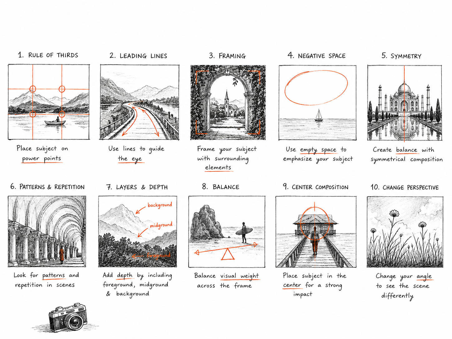 learn composition in photography